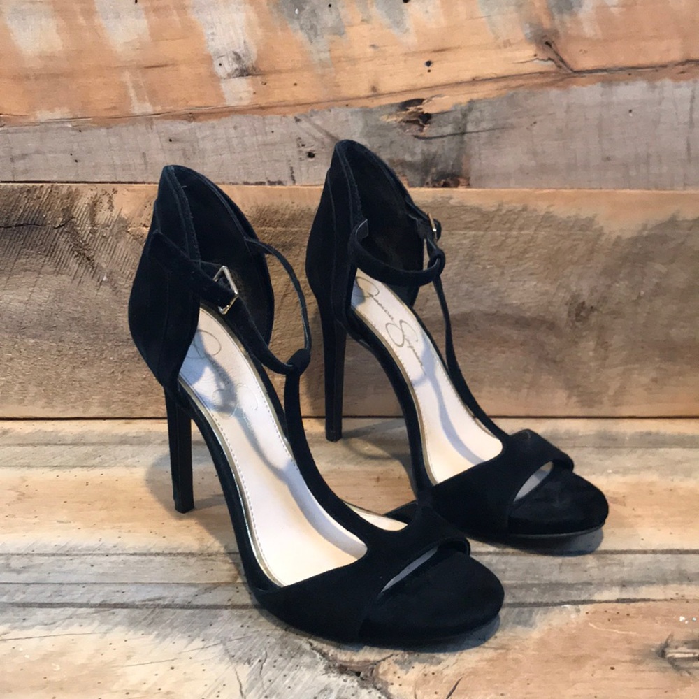 Jessica Simpson Black Heels